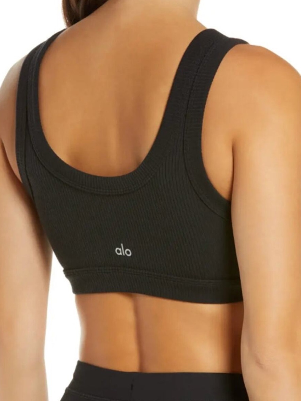 Alo Yoga Black Wellness Bra Size XS